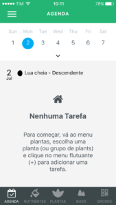 aplicativo de cultivo